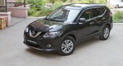 1 749 р. Накладки порожков салона RA Nissan X-trail 3 T32 рестайлинг (2017-2022) (Комплект (4 шт.))  с доставкой в г. Владивосток. Увеличить фотографию 2