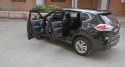 1 749 р. Накладки порожков салона RA Nissan X-trail 3 T32 рестайлинг (2017-2022) (Комплект (4 шт.))  с доставкой в г. Владивосток. Увеличить фотографию 3