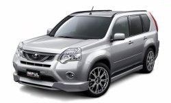 Накладка на передний бампер Impul Nissan X-trail 2 T31 рестайлинг (2010-2015)