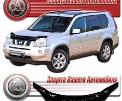 Дефлектор капота CA Plastic Nissan X-trail 2 T31 рестайлинг (2010-2015)