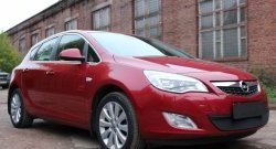 1 469 р. Сетка на бампер Russtal (черная) Opel Astra J хэтчбек 5 дв. дорестайлинг (2009-2012)  с доставкой в г. Владивосток. Увеличить фотографию 2