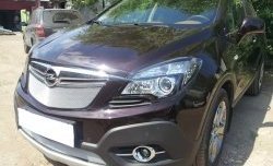 1 539 р. Сетка в решетку радиатора Russtal Opel Mokka  дорестайлинг (2012-2016) (хром)  с доставкой в г. Владивосток. Увеличить фотографию 3