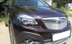 1 539 р. Сетка в решетку радиатора Russtal Opel Mokka  дорестайлинг (2012-2016) (хром)  с доставкой в г. Владивосток. Увеличить фотографию 4