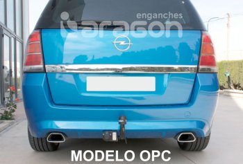 22 699 р. Фаркоп Aragon. (шар A) Opel Zafira В дорестайлинг (2005-2008)  с доставкой в г. Владивосток. Увеличить фотографию 10