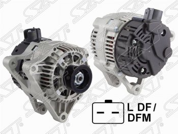 Генератор (1,4 KWF/2.0, 70А) SAT CITROEN Berlingo ( M59,  B9,  K9) (2002-2023), Peugeot 206 ( хэтчбэк 5 дв.,  хэтчбэк 3 дв.,  универсал,  седан) (1998-2009)