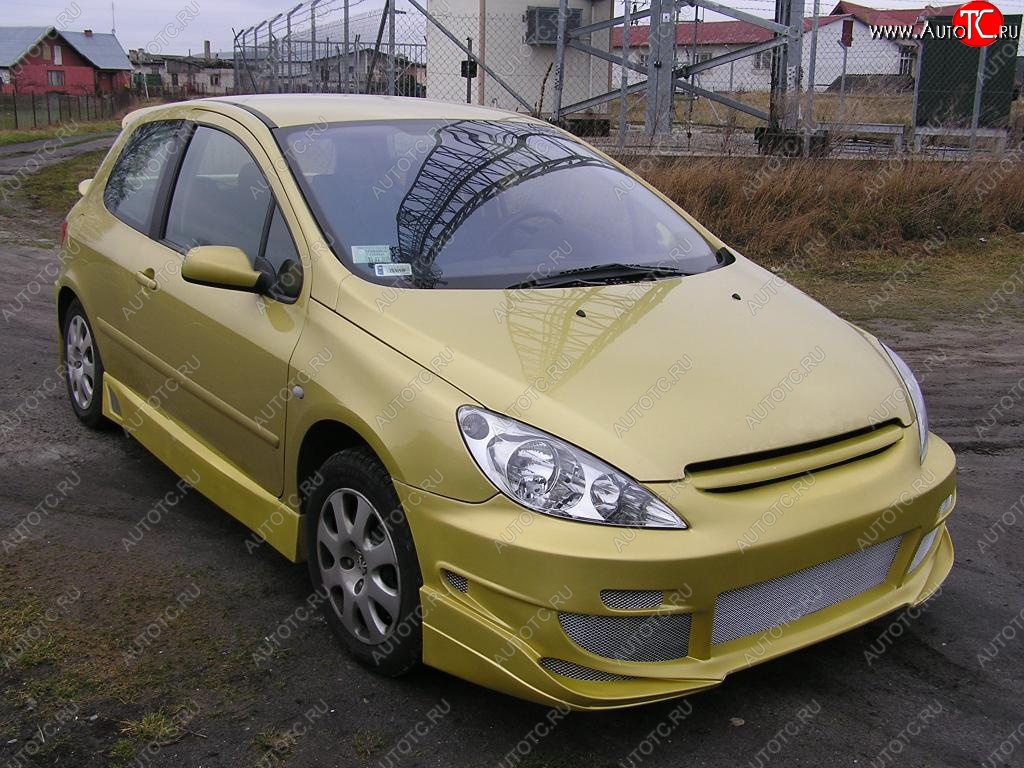 24 499 р. Передний бампер Rieger Peugeot 307 универсал дорестайлинг (2001-2005)  с доставкой в г. Владивосток