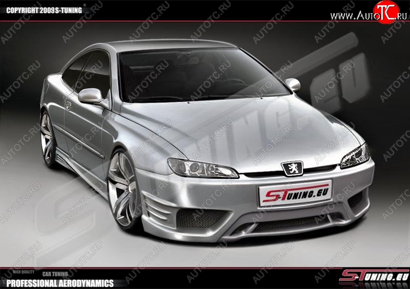 25 899 р. Передний бампер COUPE ST Peugeot 406 8E,F универсал дорестайлинг (1995-1999)  с доставкой в г. Владивосток