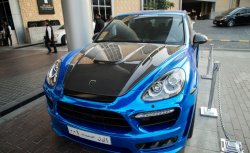 31 249 р. Пластиковый капот HAMANN EVO Porsche Cayenne 958 (2010-2014) (Неокрашенный)  с доставкой в г. Владивосток. Увеличить фотографию 4