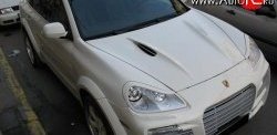 27 649 р. Пластиковый капот Techart Magnum II Porsche Cayenne 957 (2007-2010) (Неокрашенный)  с доставкой в г. Владивосток. Увеличить фотографию 2