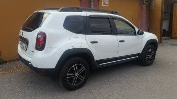 Накладки на двери Petroil Tuning Renault (Рено) Duster (Дастер)  HS (2010-2015) HS дорестайлинг ()