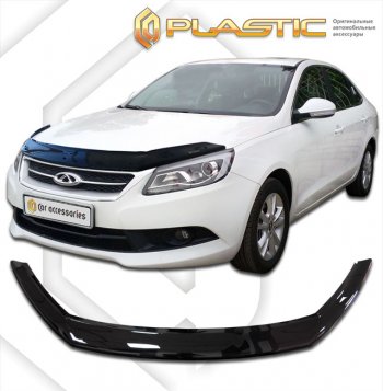 Дефлектор капота CA-Plastic Chery (Черри) Arrizo 7 (Арризо) (2014-2016) дорестайлинг