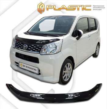 Дефлектор капота CA-Plastic Daihatsu (Дайхатсу) Move (Мув) (2014-2023)  дорестайлинг, рестайлинг