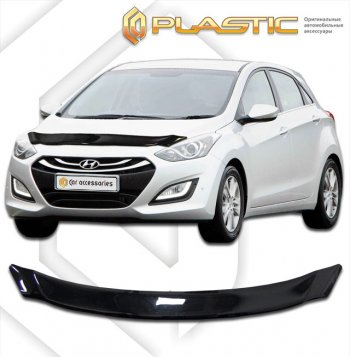 Дефлектор капота CA-Plastic Hyundai (Хюндаи) I30 (и30)  2 GD (2011-2017) 2 GD дорестайлинг, хэтчбэк 5 дв., рестайлинг, хэтчбэк 5 дв.