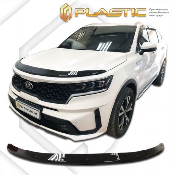 Дефлектор капота CA-Plastic KIA (КИА) Sorento (Соренто)  MQ4 (2020-2022) MQ4