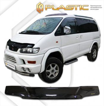 Дефлектор капота CA-Plastic Mitsubishi Space Gear  рестайлинг (1997-2007)