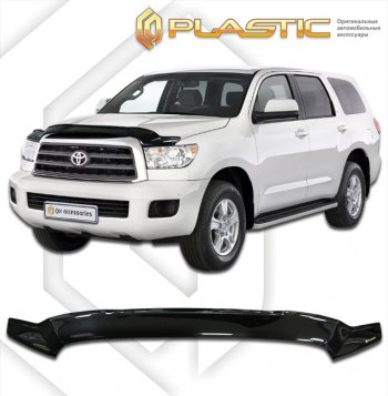 Дефлектор капота CA-Plastic Toyota (Тойота) Sequoia (Секвоя) (2007-2017) XK60 дорестайлинг