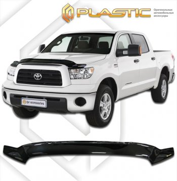 Дефлектор капота (Double Cab) CA-Plastic Toyota (Тойота) Tundra (Тундра)  XK50 (2007-2013) XK50 дорестайлинг, 1-ый рестайлинг