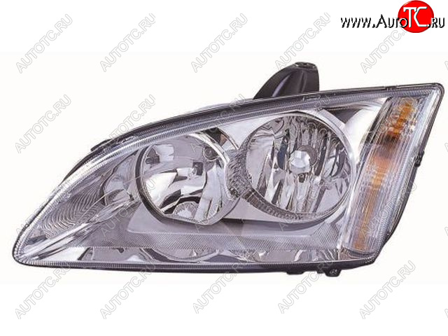 6 499 р. Левая фара передняя BodyParts Ford Focus 2  седан дорестайлинг (2004-2008)  с доставкой в г. Владивосток