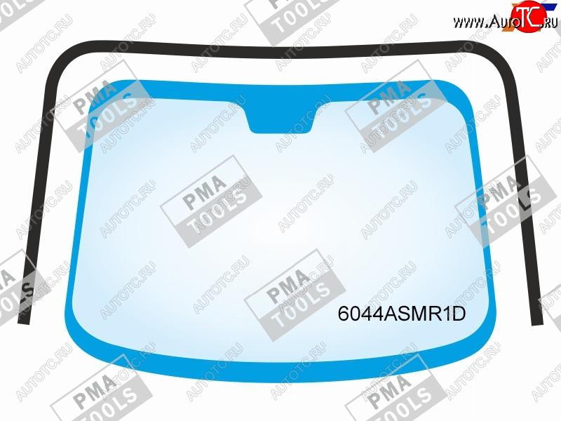 3 199 р. Молдинг лобового стекла (панорамная крыша) PMA Nissan Qashqai 1 J10 рестайлинг (2010-2013)  с доставкой в г. Владивосток