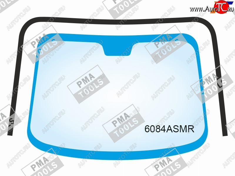 3 099 р. Молдинг лобового стекла (П-образный) PMA Nissan Qashqai 2 J11 дорестайлинг (2013-2019)  с доставкой в г. Владивосток