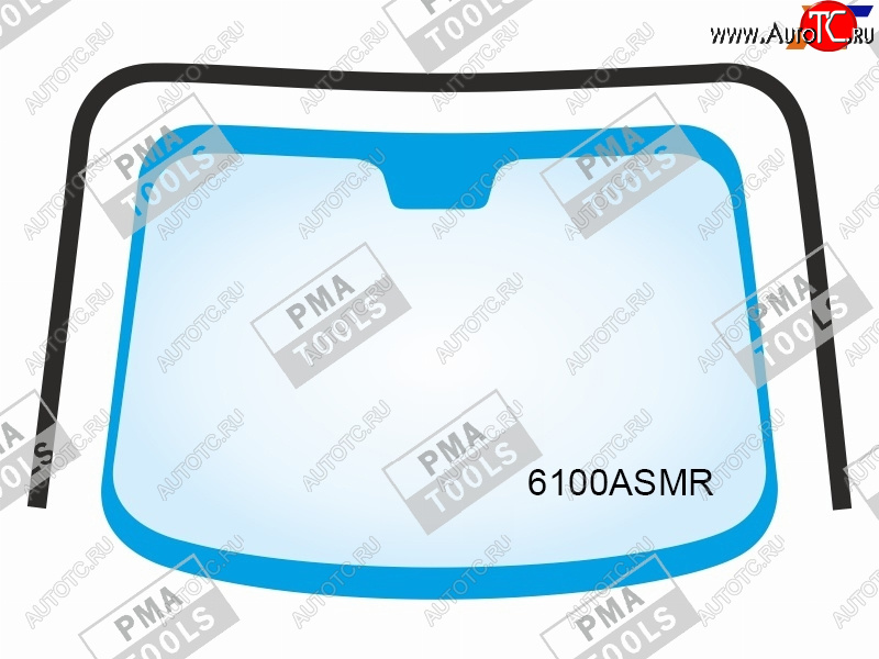 3 799 р. Молдинг лобового стекла (П-образный) PMA  Nissan Murano  3 Z52 (2015-2024) дорестайлинг, рестайлинг  с доставкой в г. Владивосток