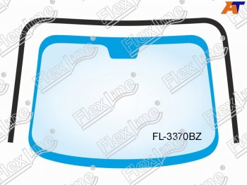 Молдинг лобового стекла (П-образный) FLEXLINE Hyundai Elantra MD дорестайлинг (2010-2013)