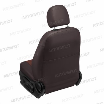 13 849 р. Чехлы сидений (экокожа/алькантара) Автопилот  Chevrolet Captiva (2006-2016), Opel Antara (2006-2015) (шоколад)  с доставкой в г. Владивосток. Увеличить фотографию 4