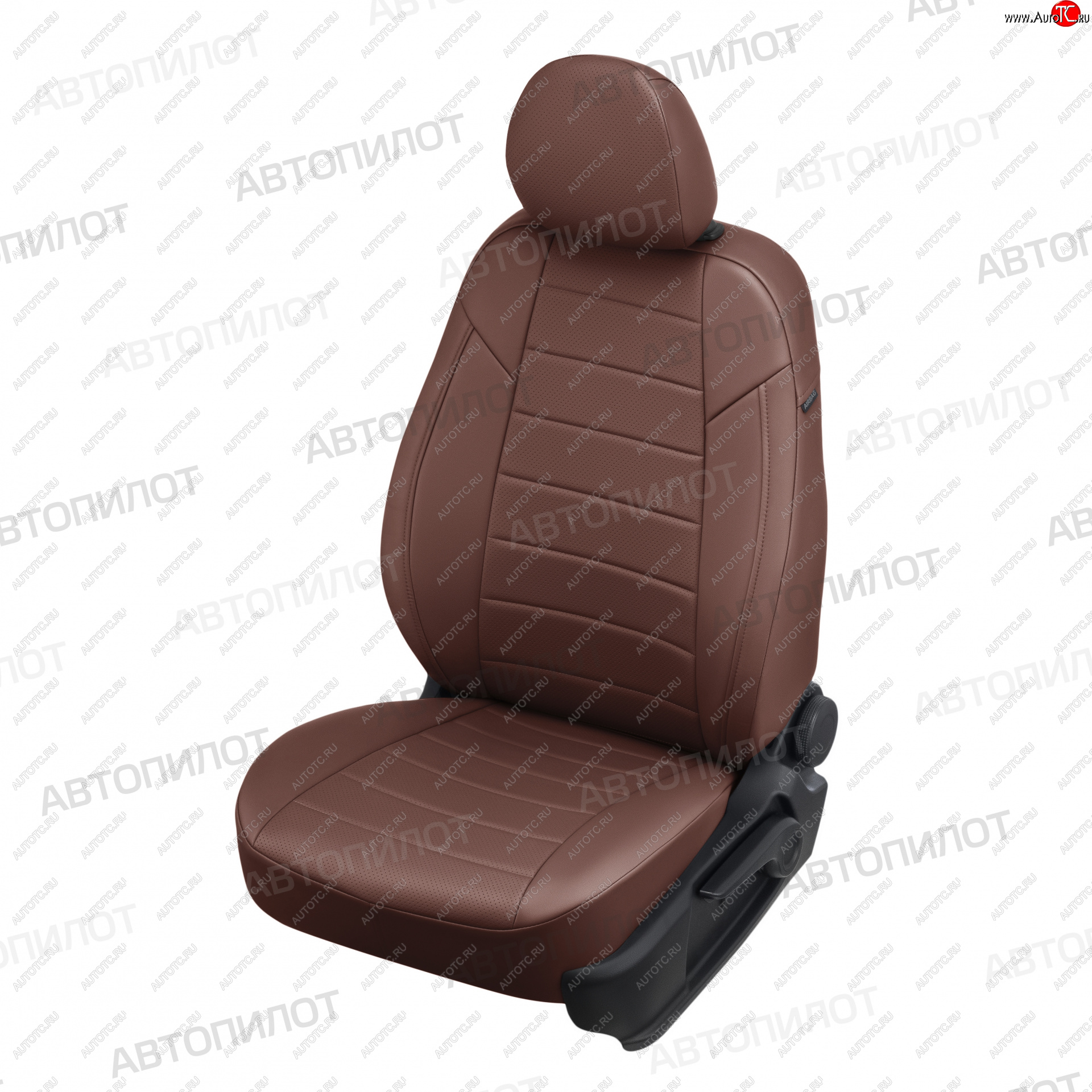 13 849 р. Чехлы сидений (экокожа) Автопилот  Ford S-Max  CJ (2014-2019) (темно-коричневый)  с доставкой в г. Владивосток