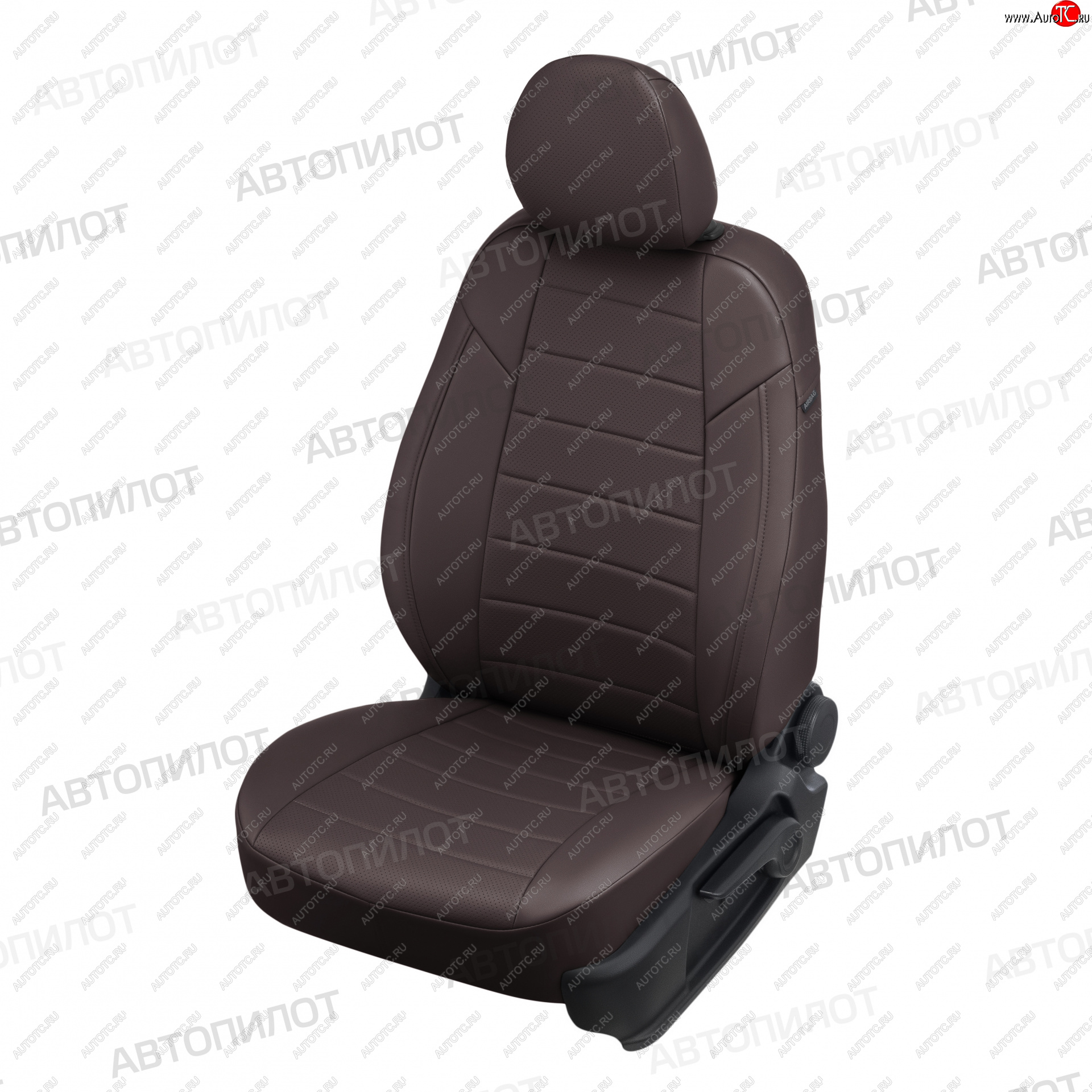 13 849 р. Чехлы сидений (экокожа) Автопилот  Ford S-Max  CJ (2014-2019) (шоколад)  с доставкой в г. Владивосток