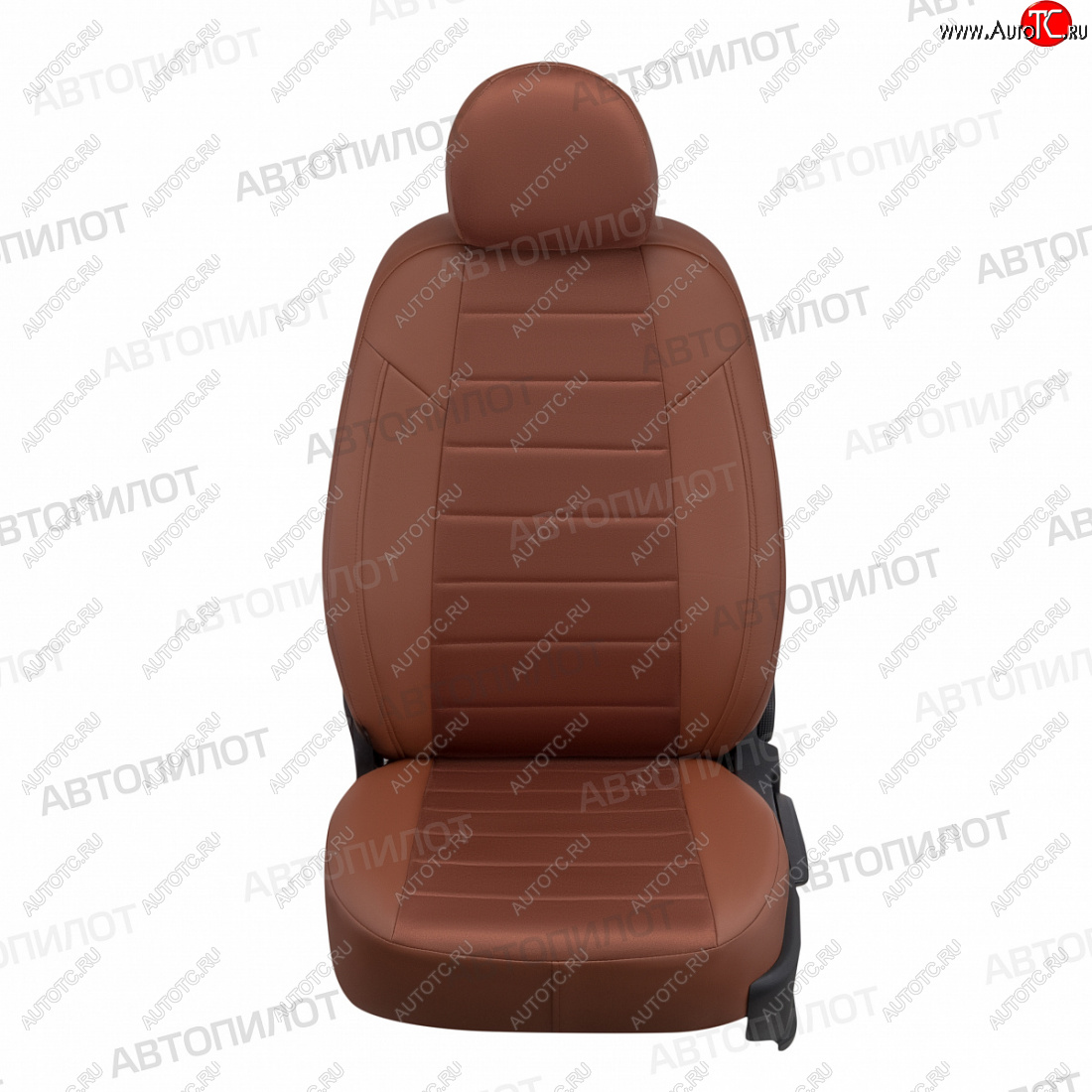 13 849 р. Чехлы сидений (экокожа/алькантара) Автопилот  Ford S-Max  CJ (2014-2019) (коричневый)  с доставкой в г. Владивосток