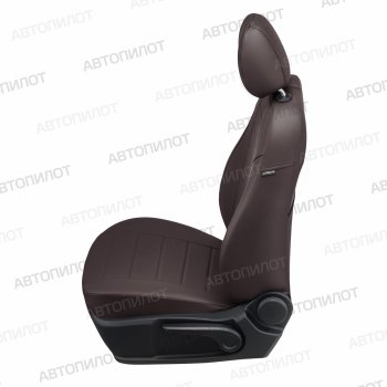 14 249 р. Чехлы сидений (экокожа) Автопилот  Geely Coolray  SX11 (2018-2023) дорестайлинг (шоколад)  с доставкой в г. Владивосток. Увеличить фотографию 3