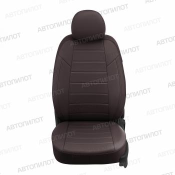 14 249 р. Чехлы на сиденья Экокожа (к. Comfort Luxe экокожа) Автопилот  Уаз Патриот ( 23632,  3163 5 дв.) (2016-2025) 2-ой рестайлинг пикап, 2-ой рестайлинг (шоколад)  с доставкой в г. Владивосток. Увеличить фотографию 3