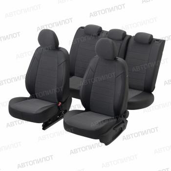 13 849 р. Чехлы на сиденья Велюр (к. Comfort Luxe экокожа) Автопилот  Уаз Патриот ( 23632,  3163 5 дв.) (2016-2025) 2-ой рестайлинг пикап, 2-ой рестайлинг (черный)  с доставкой в г. Владивосток. Увеличить фотографию 6