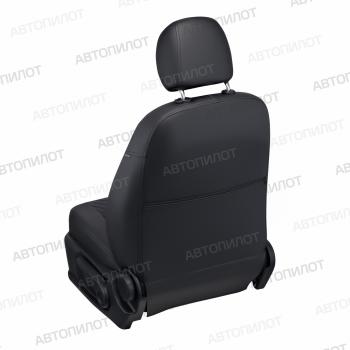 14 499 р. Чехлы на сиденья Ромб (к. Comfort Luxe экокожа) Автопилот  Уаз Патриот  23632 (2016-2025) 2-ой рестайлинг пикап (черный)  с доставкой в г. Владивосток. Увеличить фотографию 3