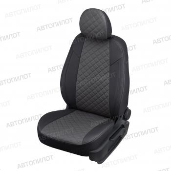 Чехлы на сиденья Ромб (к. Comfort Luxe экокожа) Автопилот Уаз (uaz) Патриот (Patriot)  23632 (2016-2025) 23632 2-ой рестайлинг пикап