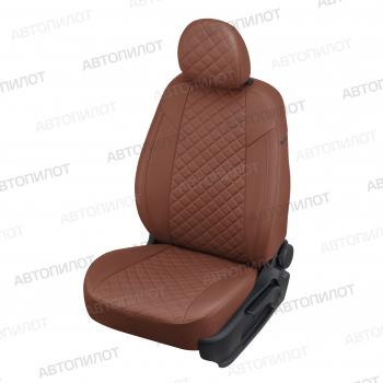 Чехлы на сиденья Ромб (к. Comfort Luxe экокожа) Автопилот Уаз (uaz) Патриот (Patriot)  23632 (2016-2025) 23632 2-ой рестайлинг пикап