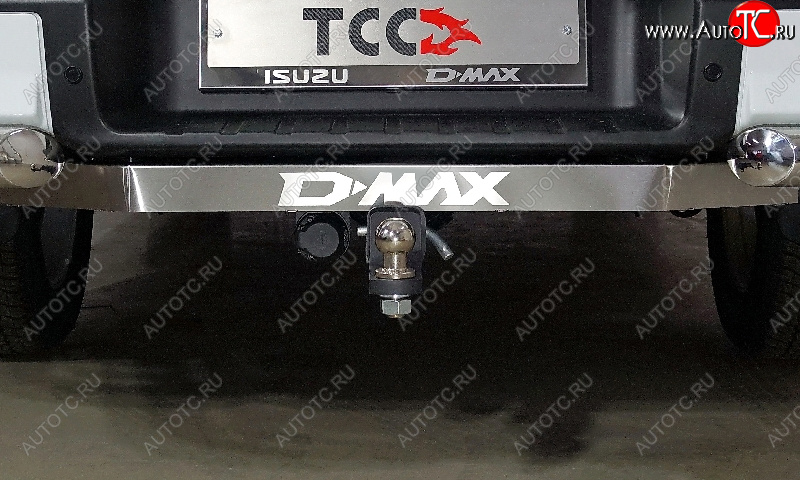 18 499 р. Фаркоп (тягово-сцепное устройство) TCC Тюнинг Isuzu D-Max RG DoubleCab (2020-2023) (шар E, надпись D-MAX)  с доставкой в г. Владивосток