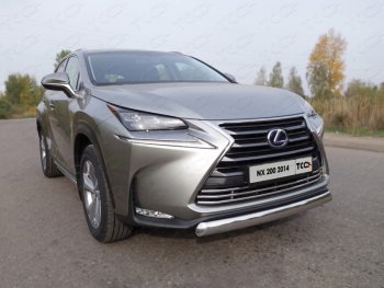 9 349 р. Декоративная вставка решетки радиатора (кроме F-Sport) ТСС Тюнинг  Lexus NX200  Z10 (2014-2017) дорестайлинг (d 16 мм)  с доставкой в г. Владивосток. Увеличить фотографию 1