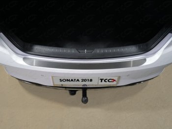 Накладка на задний бампер ТСС Тюнинг Hyundai Sonata DN8 (2019-2022)