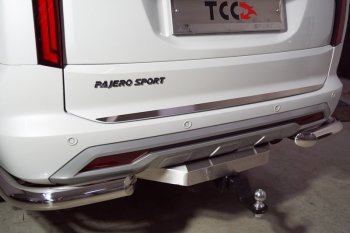 Накладка на заднюю дверь, ТСС Тюнинг Mitsubishi (Митсубиси) Pajero Sport (Паджеро)  QF (2019-2022) QF рестайлинг