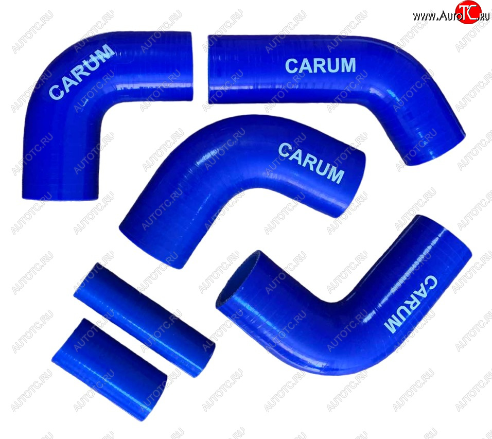 1 489 р. Комплект патрубков силиконовых радиатора дв.ЗМЗ-405 Ев-2 (6шт) помпа с электромуфтой. Толщина стенки патрубка 5 мм, армирование 4 нити CARUM  ГАЗ ГАЗель ( 3302,  3302,Бизнес) (1994-2024) дорестайлинг шасси, 1-ый рестайлинг бортовой , 2-ой рестайлинг шасси  с доставкой в г. Владивосток