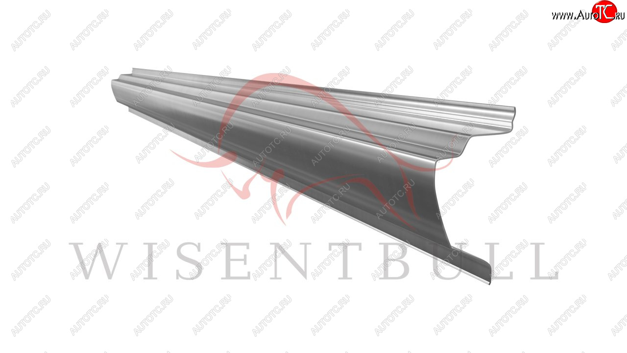 2 189 р. Ремонтный левый порог Wisentbull Peugeot 407 седан (2004-2010)  с доставкой в г. Владивосток