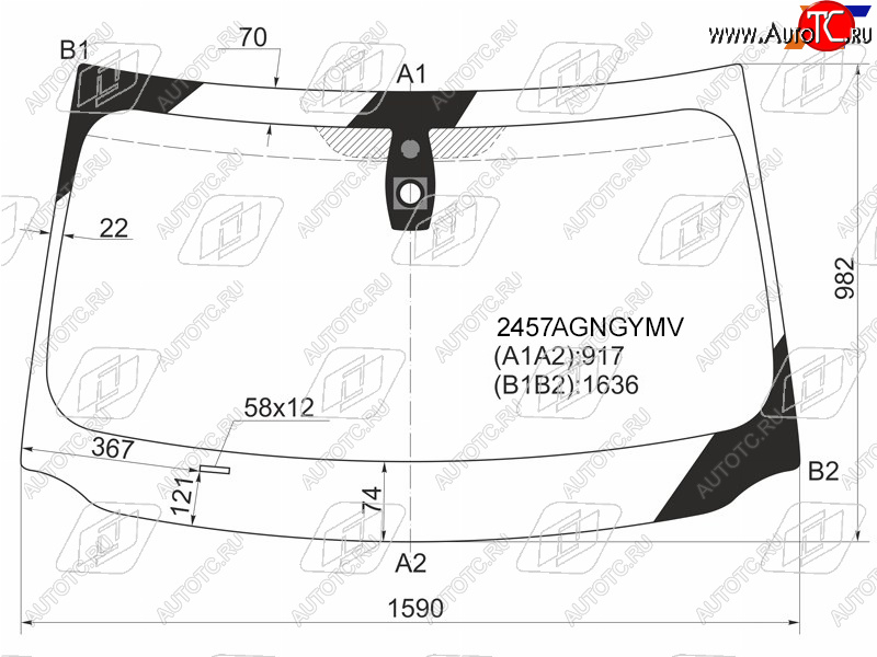 8 949 р. Стекло лобовое (Датчик дождя) FUYAO  BMW 7 серия  F01-F04 (2008-2015) седан  с доставкой в г. Владивосток