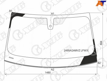 7 799 р. Стекло лобовое (Датчик дождя Молдинг 4D SED) XYG  BMW 3 серия  G20 (2018-2022) седан  с доставкой в г. Владивосток. Увеличить фотографию 1