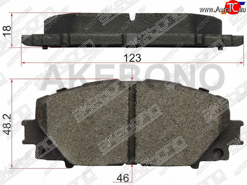 2 599 р. Колодки тормозные передние FR-FL SAT  Toyota Aqua (P10), Premio (T260), Prius (XW30,  XW50), Vitz (XP90,  XP130), Yaris (XP90,  XP130,  XP210)  с доставкой в г. Владивосток