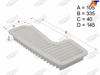 Фильтр воздушный HOSU Toyota Mark 2 (X100,  Qualis,  X110), RAV4 (CA20,  XA30,  XA305,  XA40,  XA50)