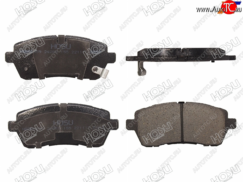 1 259 р. Колодки тормозные перед FL-FR SAT  Ford Fiesta ( 6,  B479) (2008-2022), Mazda 2/Demio  DE (2007-2014), Toyota Tank (2016-2024)  с доставкой в г. Владивосток