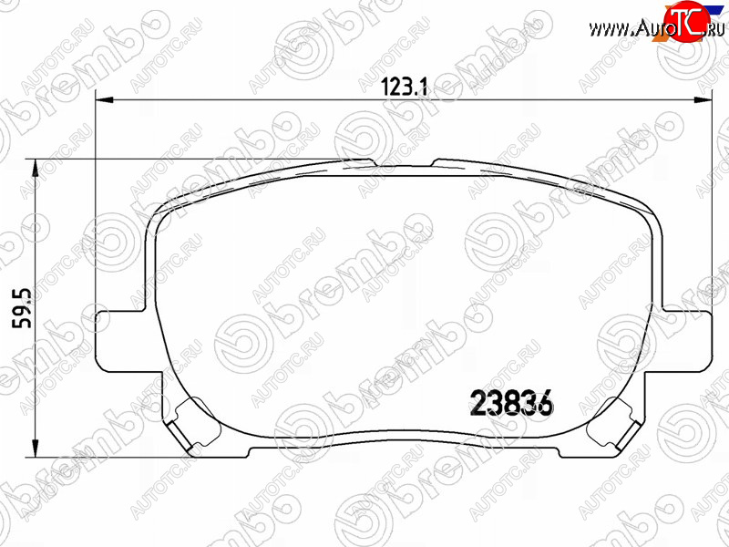 2 869 р. Колодки тормозные перед FL-FR SAT            Toyota Ipsum ACM20 дорестайлинг (2001-2003)  с доставкой в г. Владивосток