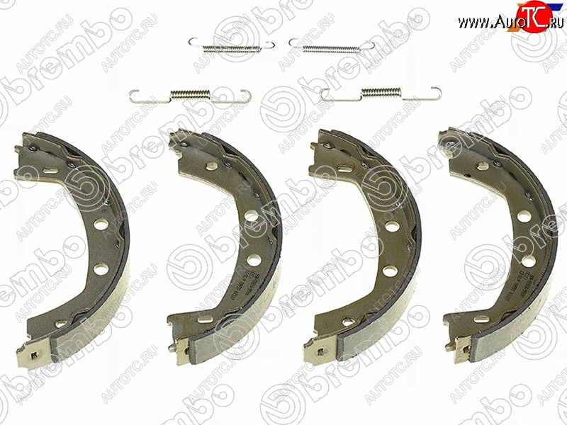 4 899 р. Колодки барабанные задние RH-LH SAT Land Rover Freelander L359 дорестайлинг (2006-2010)  с доставкой в г. Владивосток