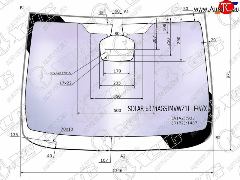 26 999 р. Стекло лобовое (Атермальное Датчик дождя Молдинг) XYG Opel Astra J универсал дорестайлинг (2009-2012)  с доставкой в г. Владивосток